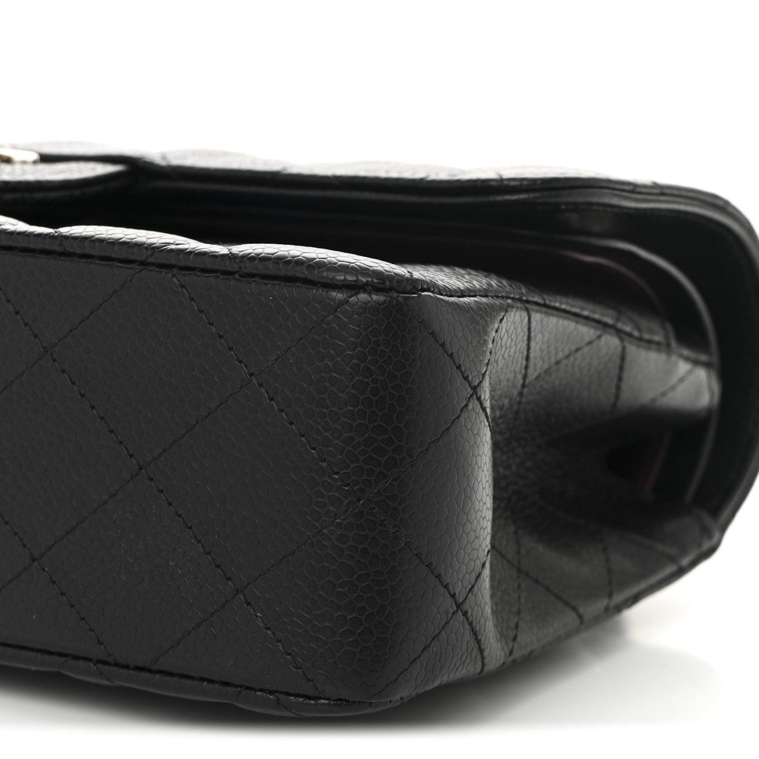 Chanel Caviar Quilted Small Double Flap Black 10 of 12