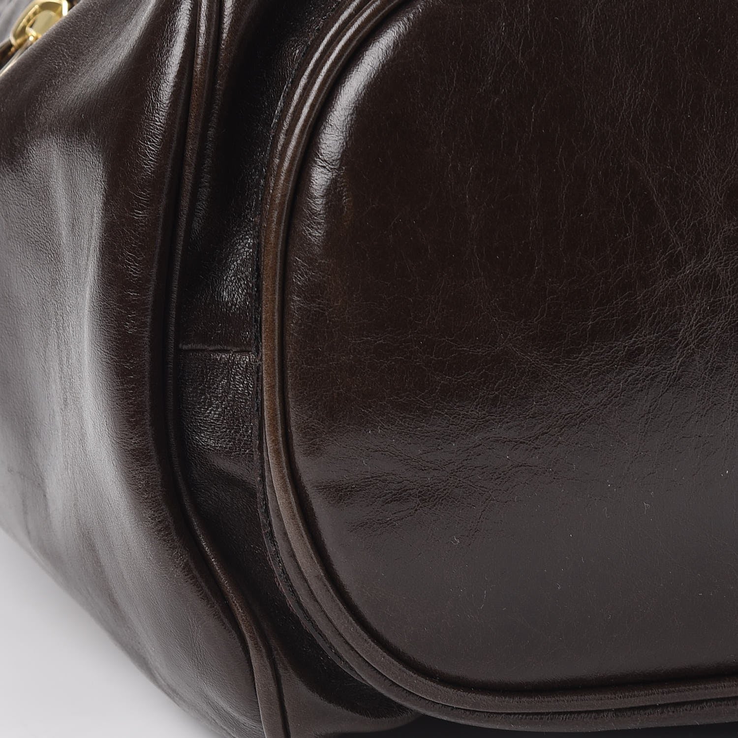 Jimmy Choo Calfskin Ramona Hobo Brown 7 of 10