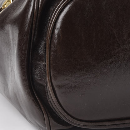 Jimmy Choo Calfskin Ramona Hobo Brown 7 of 10