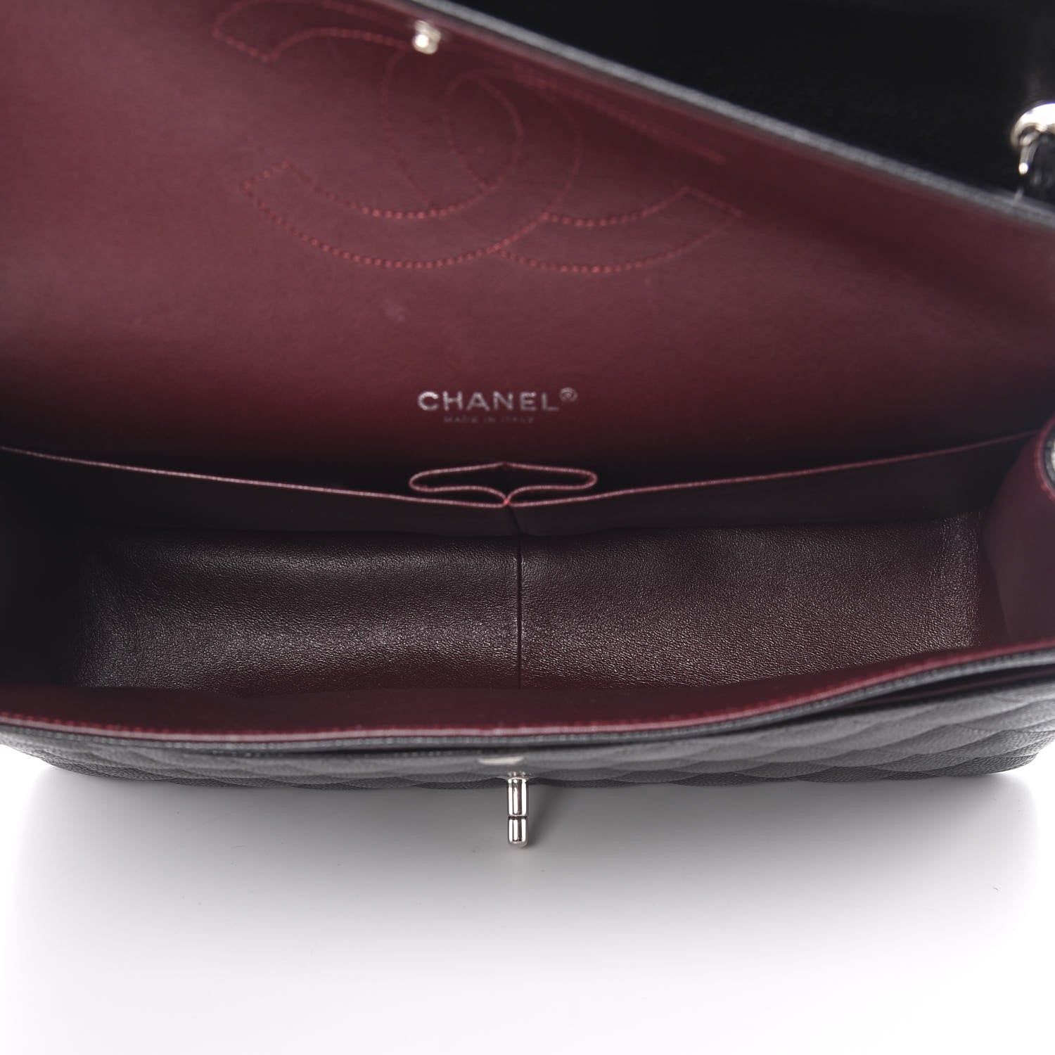 Chanel Caviar Quilted Maxi Double Flap Black 4 of 14