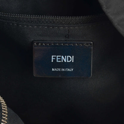 Fendi Nylon Vitello Fox Goat Fur Monster Eyes Mini Backpack Black Multicolor Sky 6 of 7