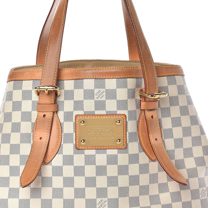 Louis Vuitton Damier Azur Hampstead MM 8 of 14