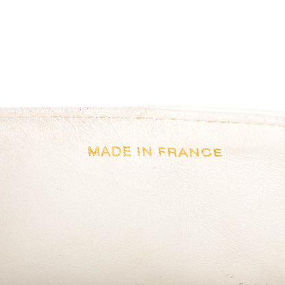 Chanel Lambskin Quilted Small Double Flap White 10 of 10