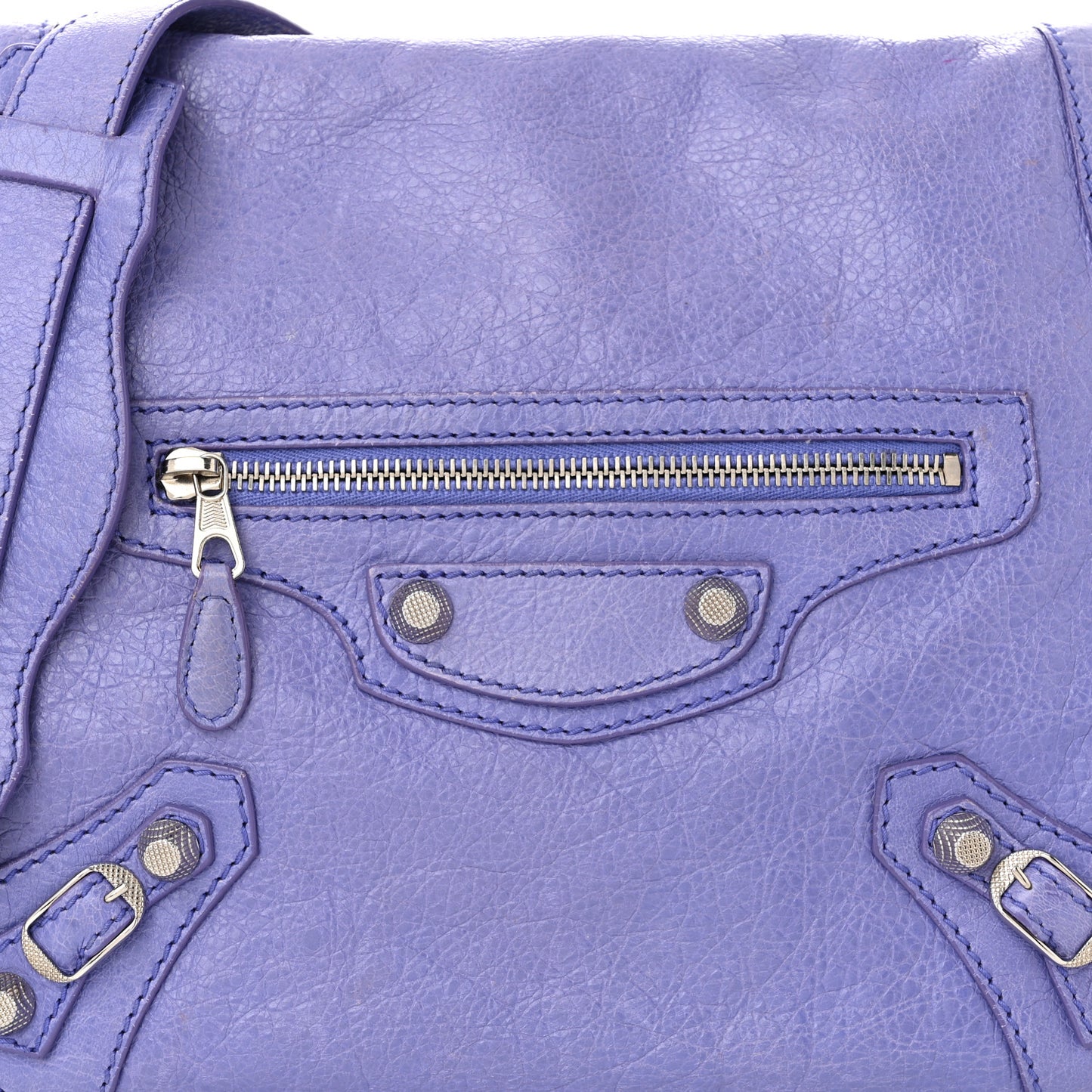 Agneau Giant 12 Silver Hardware Neo Folk Messenger Mauve