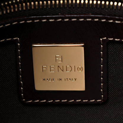 Fendi Vinyl Zucchino Mama Baguette Tobacco 6 of 8
