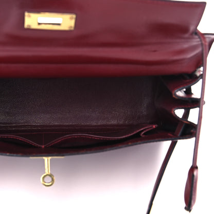 Hermes Box Kelly Retourne 28 Rouge H 5 of 16