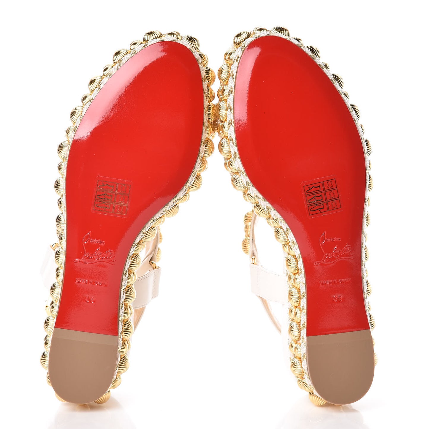 Shiny Nappa Rondaclou 60 Platform Sandals 36 Latte