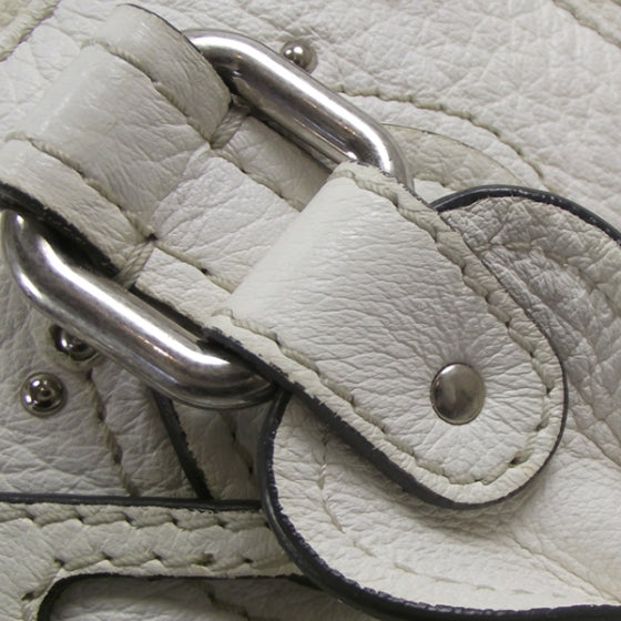 Chloe Leather Paddington Satchel Blanc 8 of 19