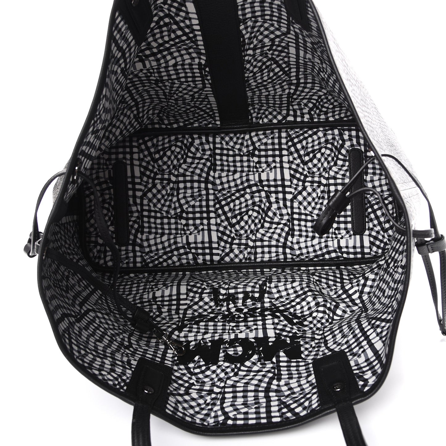 Visetos Large Liz Reversible Shopper Tote Black