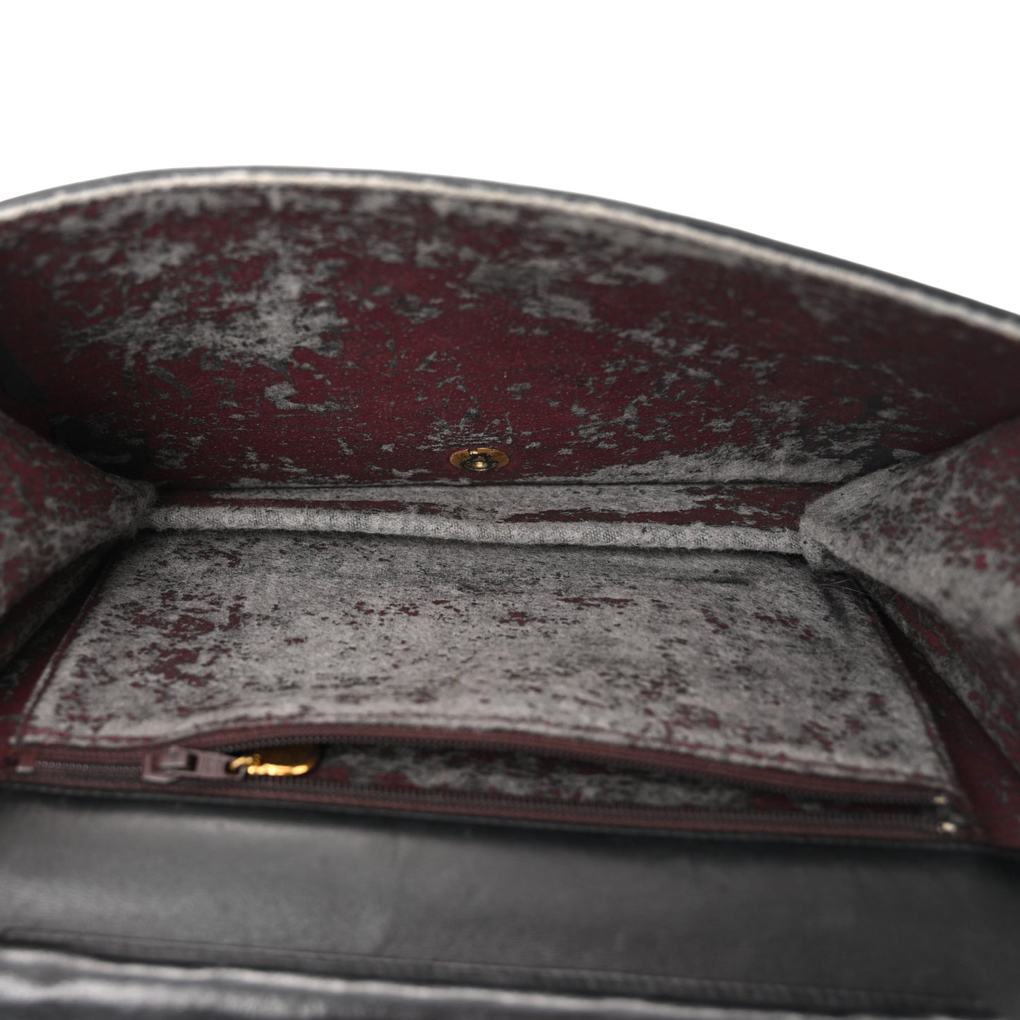 Lambskin Quilted Small Single Flap Black