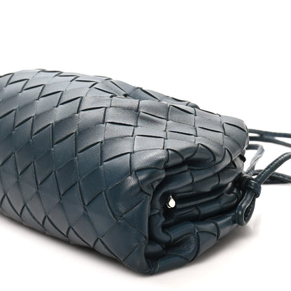 Bottega Veneta Nappa Intrecciato The Mini Pouch Deep Blue 10 of 10