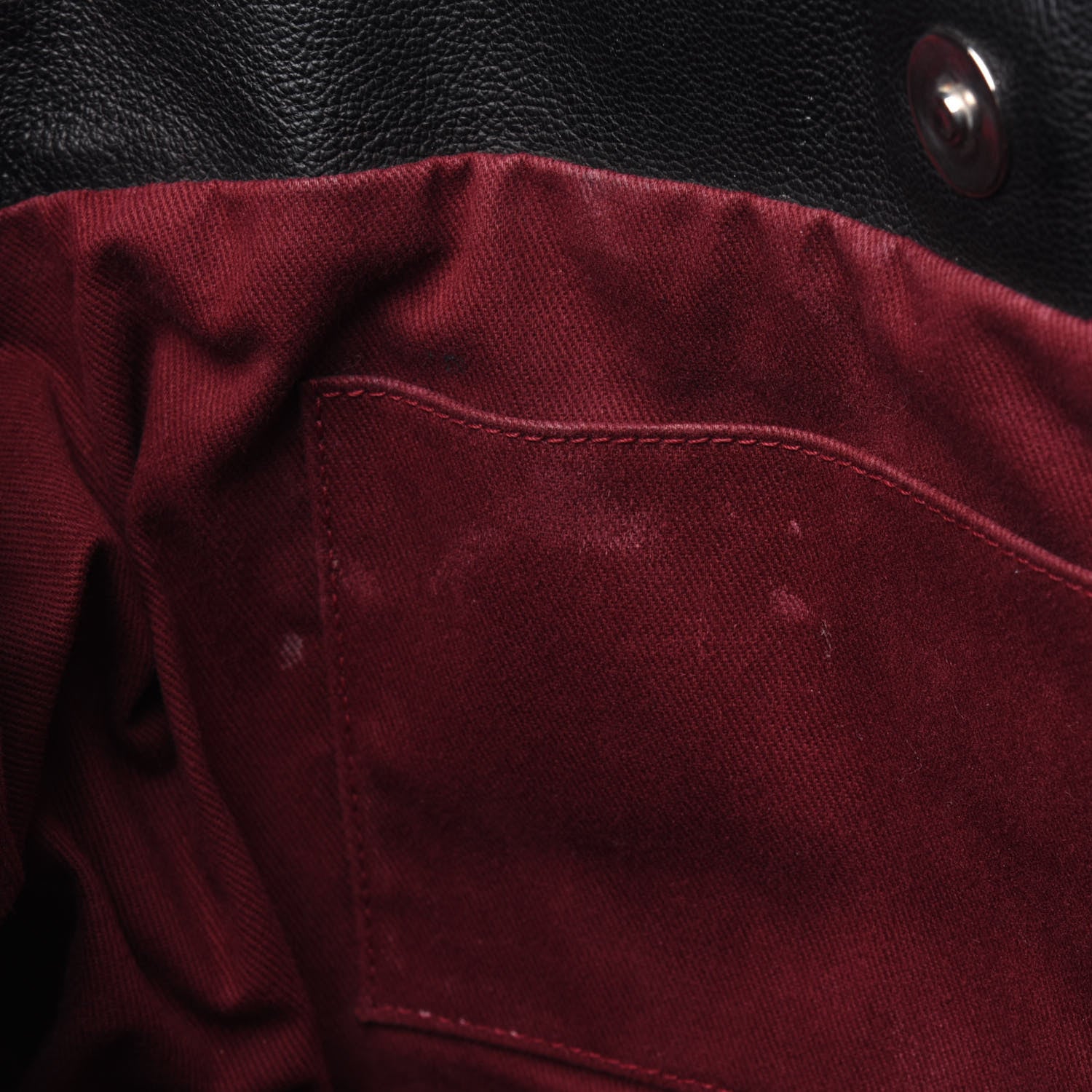 Chanel Calfskin Quilted Expandable Zip Shoulder Bag Black 8 of 17