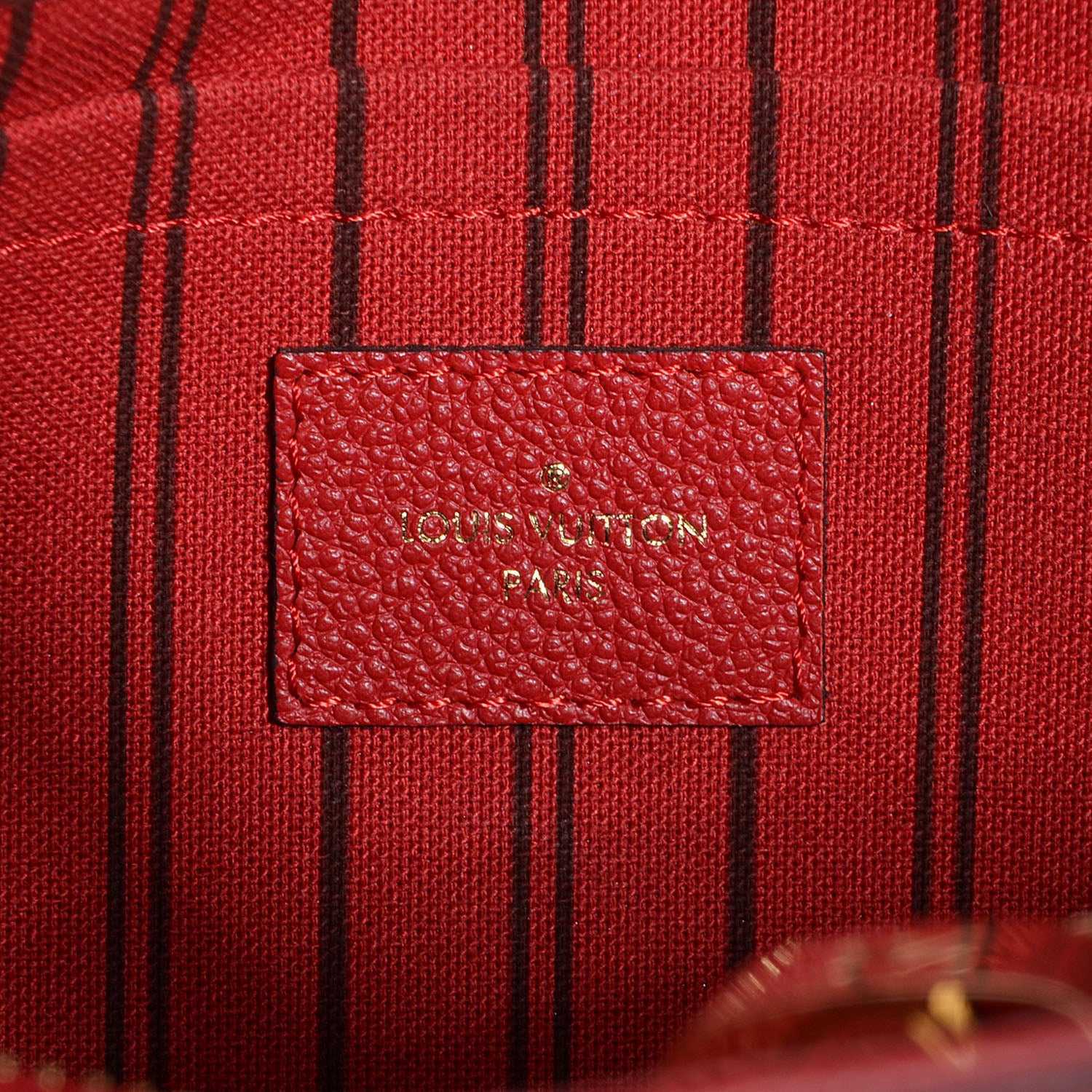 Louis Vuitton Empreinte Montaigne MM Cherry 6 of 8