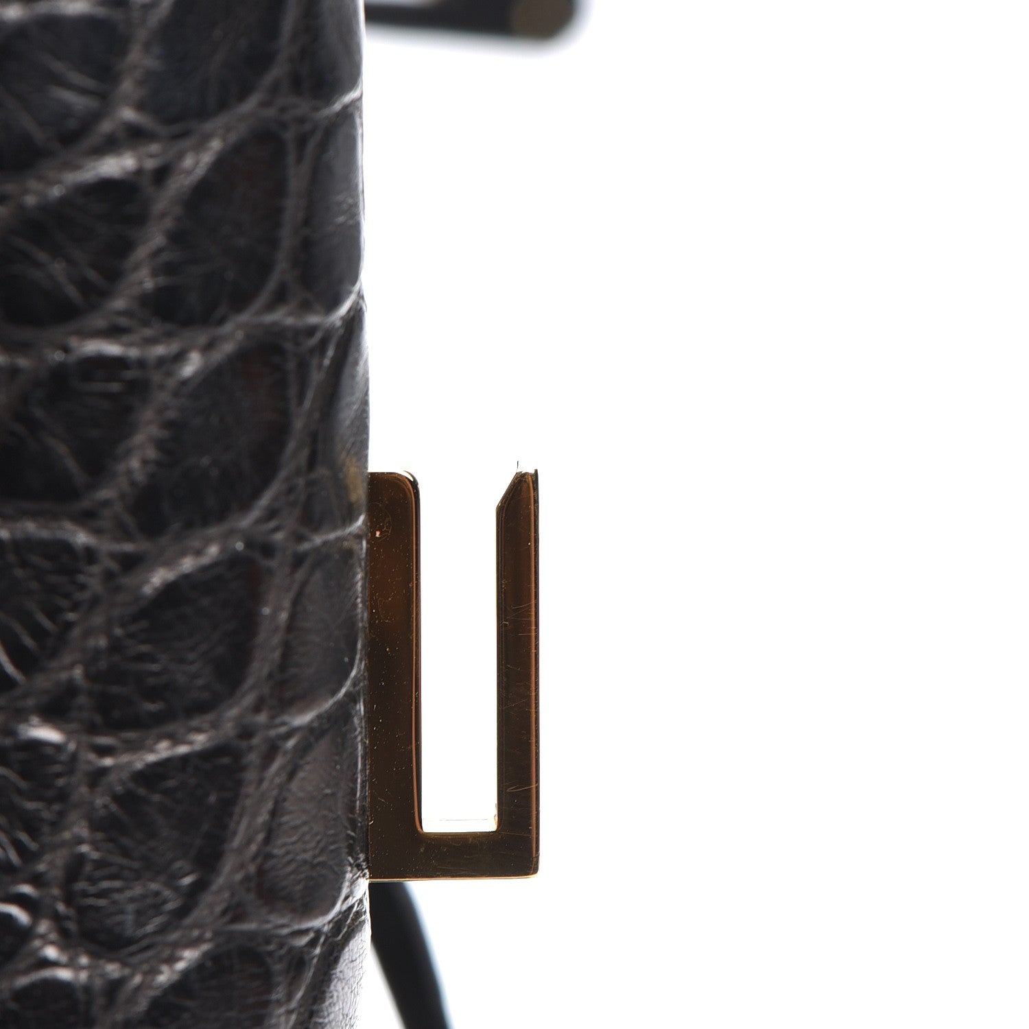 Hermes Matte Alligator Birkin 35 Black 20 of 30
