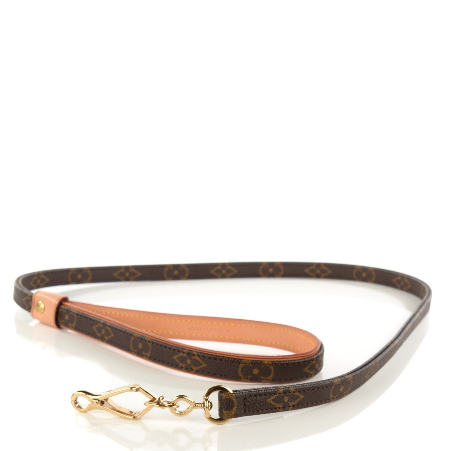Louis Vuitton Monogram Baxter Dog Leash MM 1 of 6