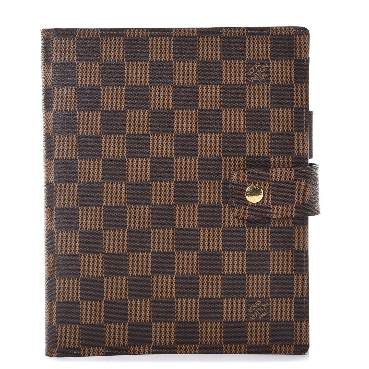 Damier Ebene Large Ring Agenda Cover