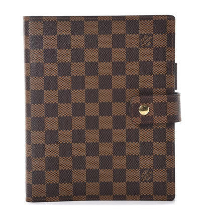 Louis Vuitton Damier Ebene Large Ring Agenda Cover 1 of 8