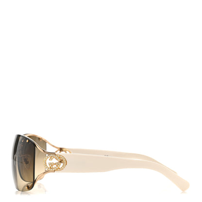 Gucci Crystal GG 2820/F/S Sunglasses White 3 of 7