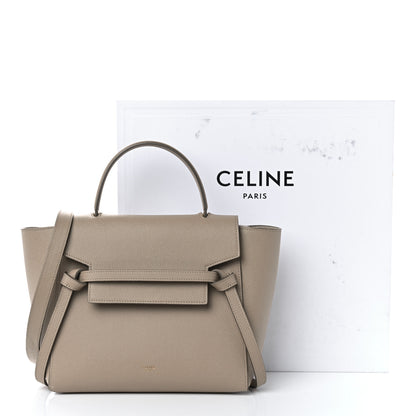 Celine Grained Calfskin Micro Belt Bag Light Taupe 12 of 12