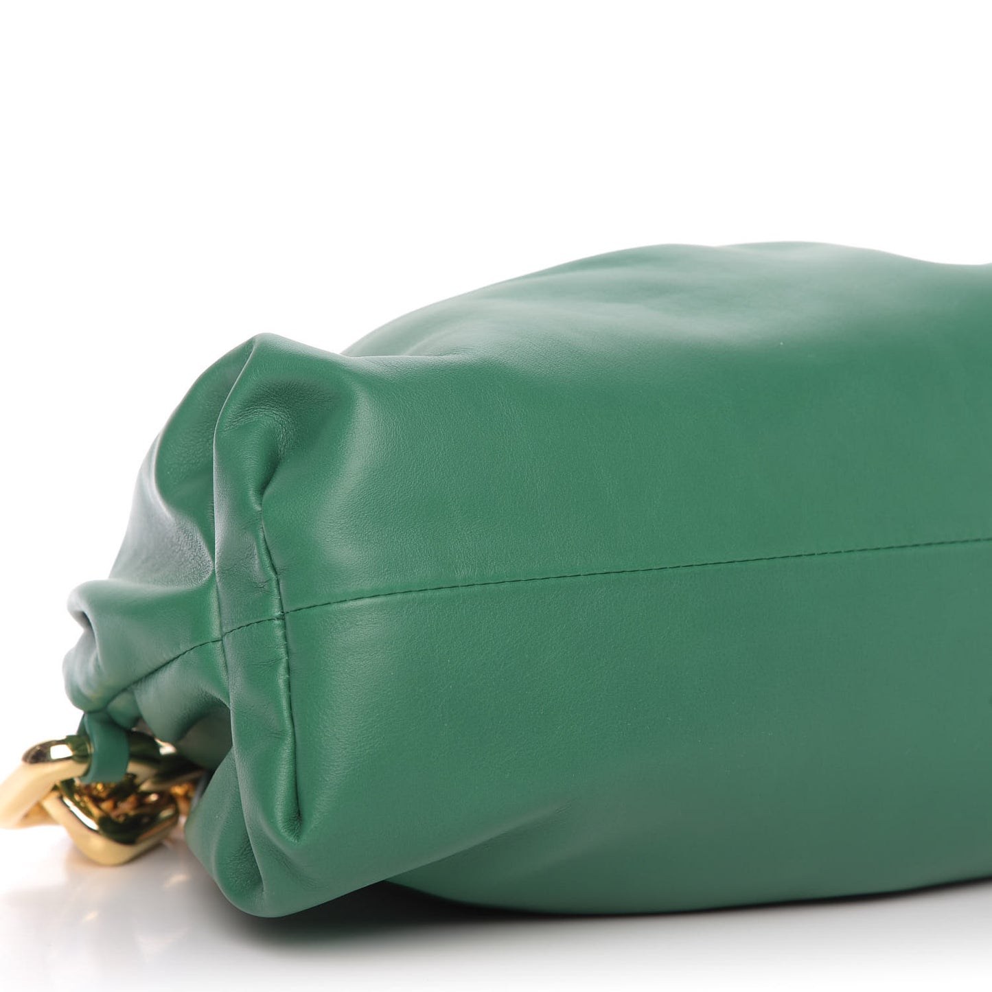 Calfskin The Pouch Chain Racing Green