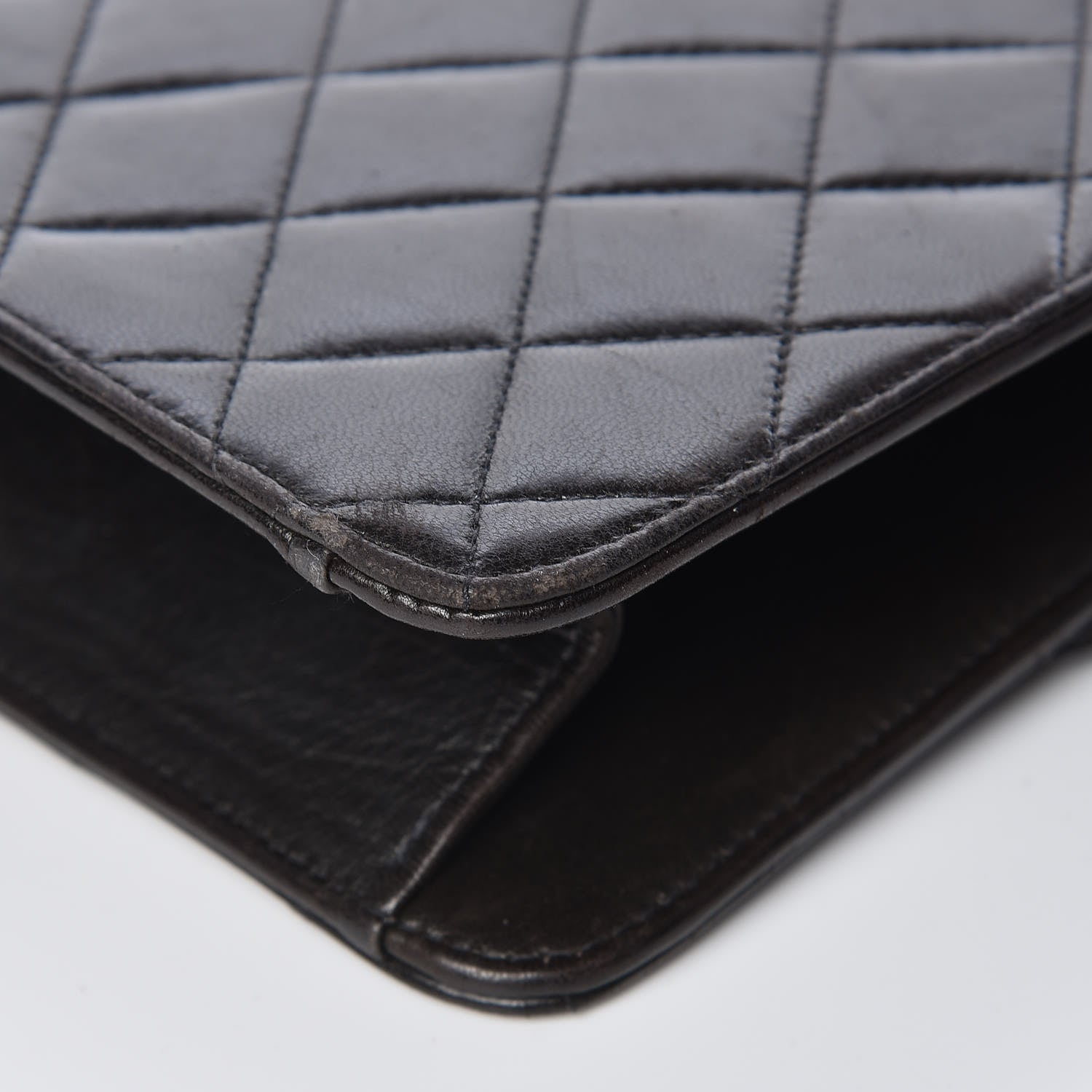 Chanel Lambskin Quilted Medium Single Flap Black 16 of 16
