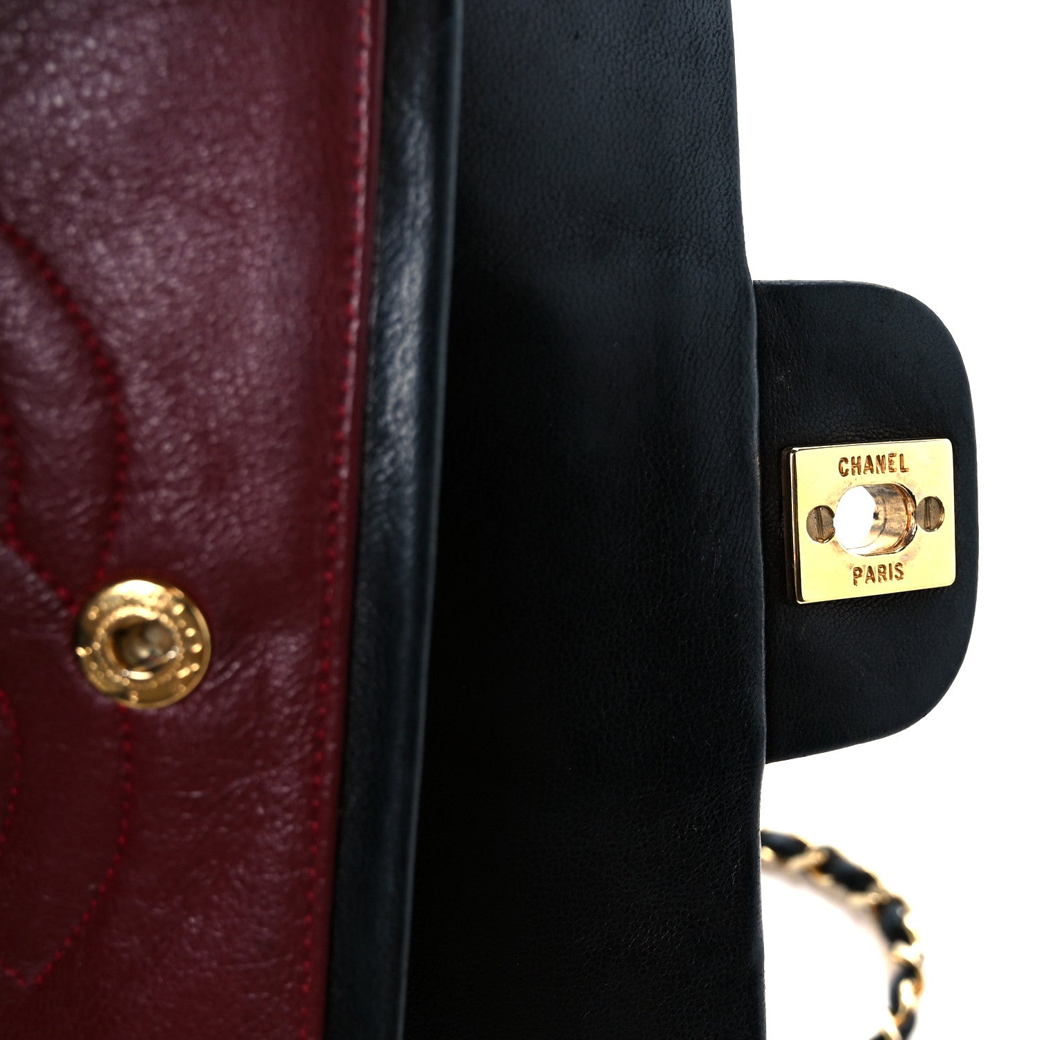 Chanel Lambskin Quilted Small Double Flap Black 12 of 23