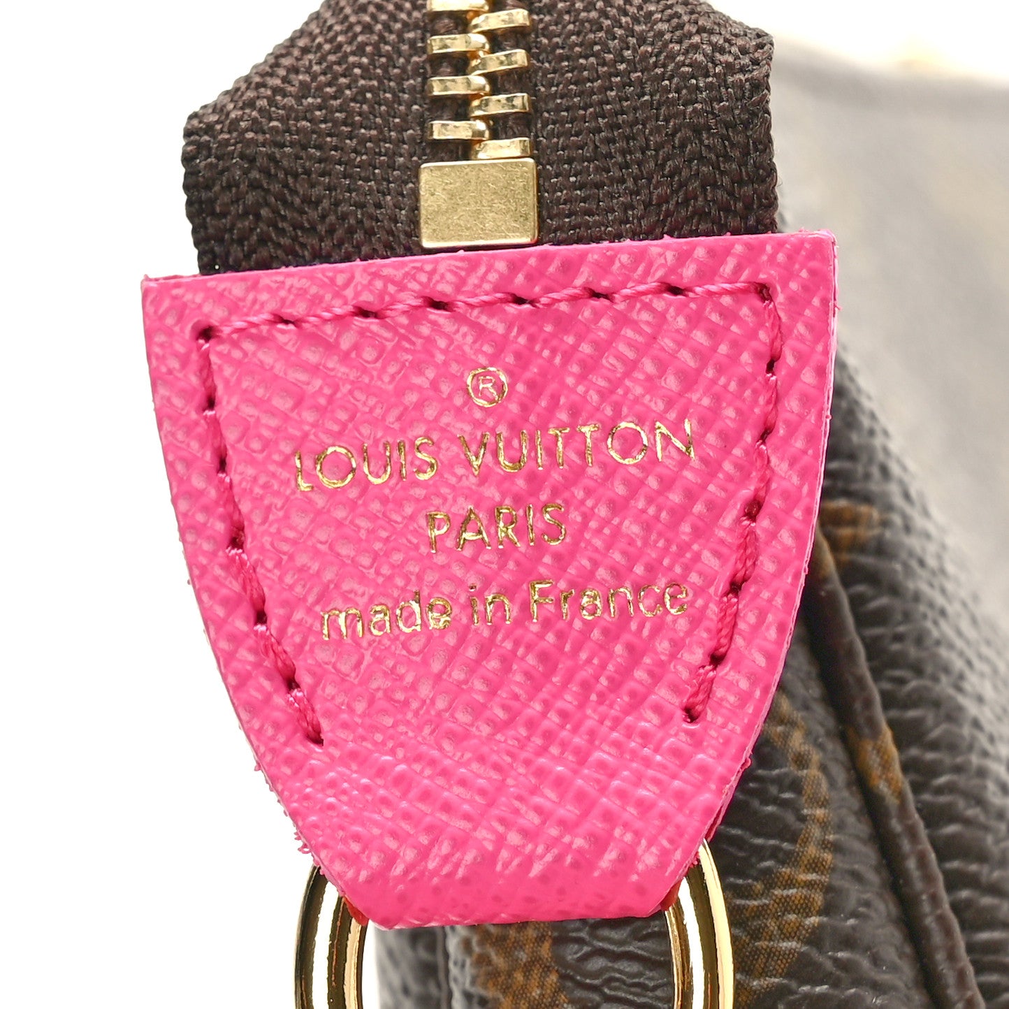 Louis Vuitton Monogram 2022 Christmas Animation Seoul Mini Pochette Accessories Fuchsia 7 of 10