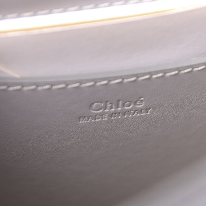 Chloe Shiny Calfskin Mini Annie Shoulder Bag Airy Grey 6 of 10
