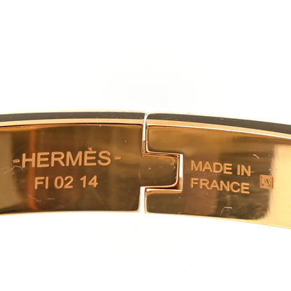 Hermes Enamel Mini Clic Chaine d'Ancre Bracelet PM Bleu Ciel 4 of 5