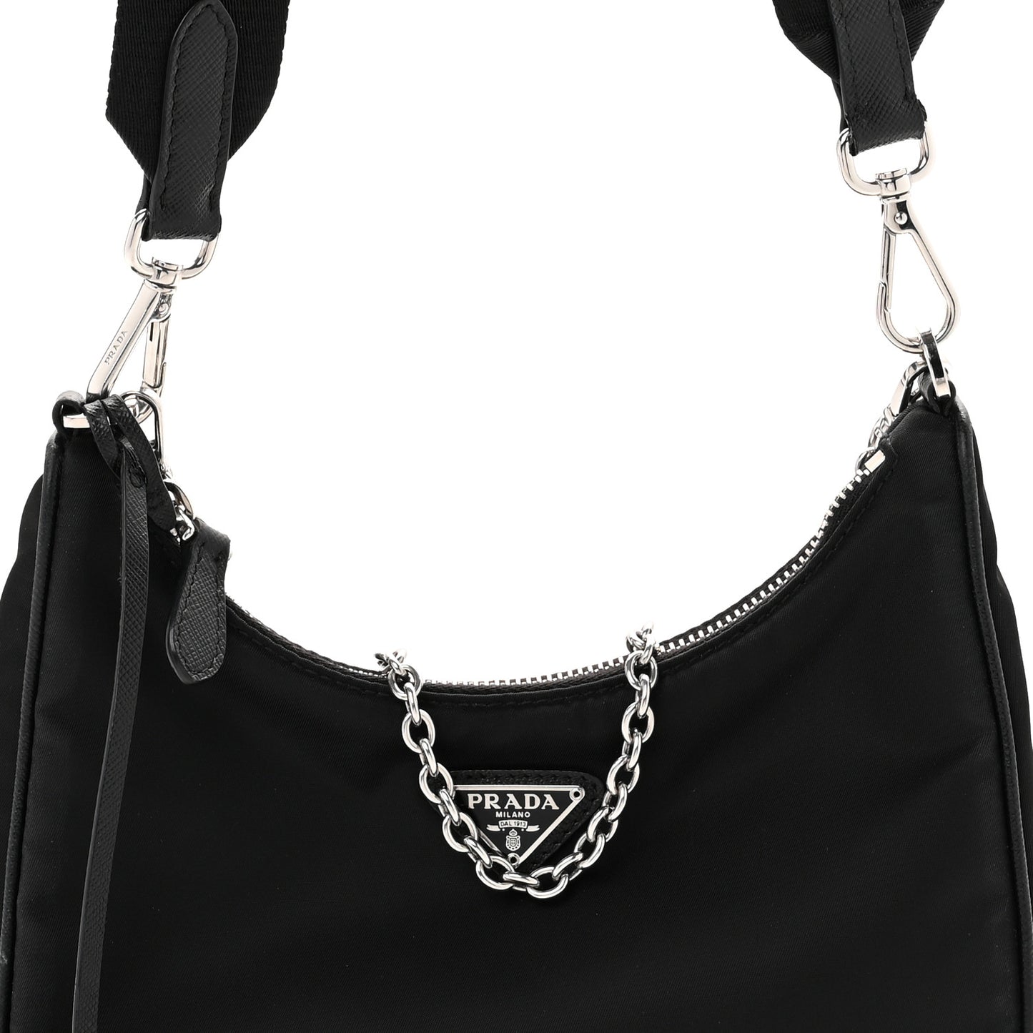 Nylon Re-Edition 2005 Shoulder Bag Black