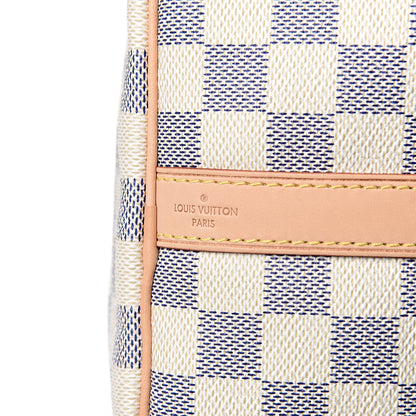 Louis Vuitton Damier Azur Speedy Bandouliere 30 6 of 12