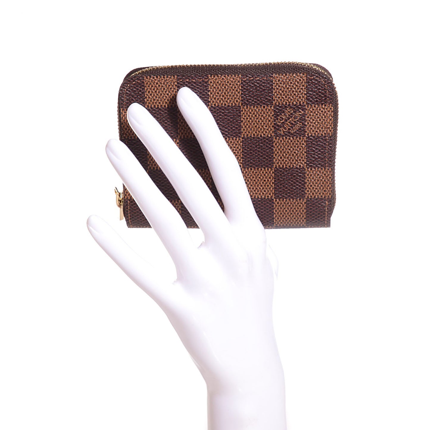 Damier Ebene Zippy Coin Purse