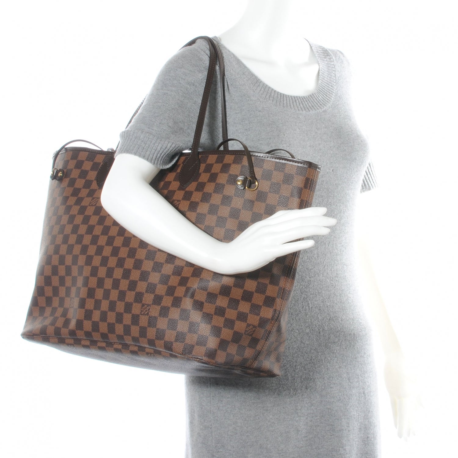 Louis Vuitton Damier Ebene Neverfull GM 2 of 7