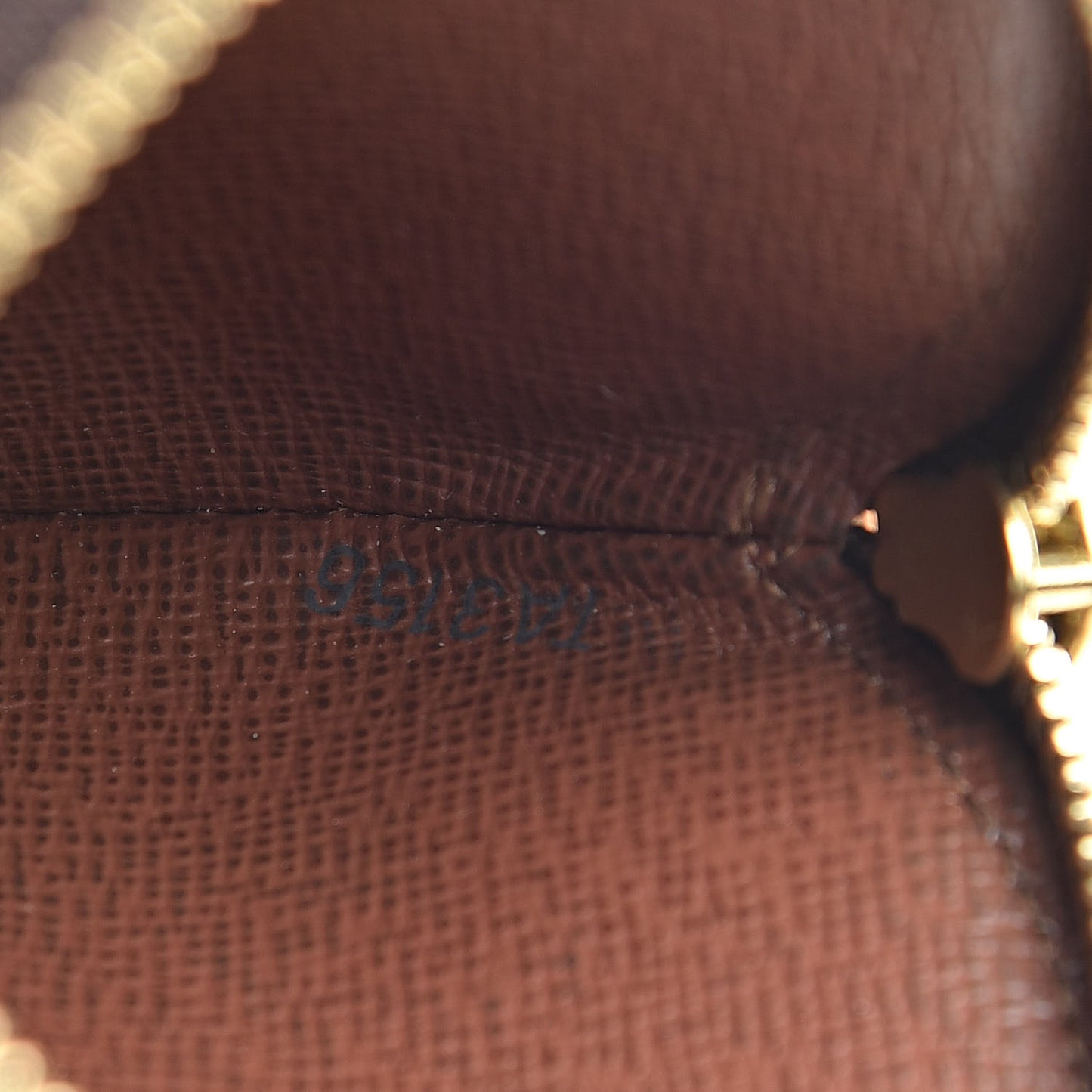 Monogram Round Coin Purse
