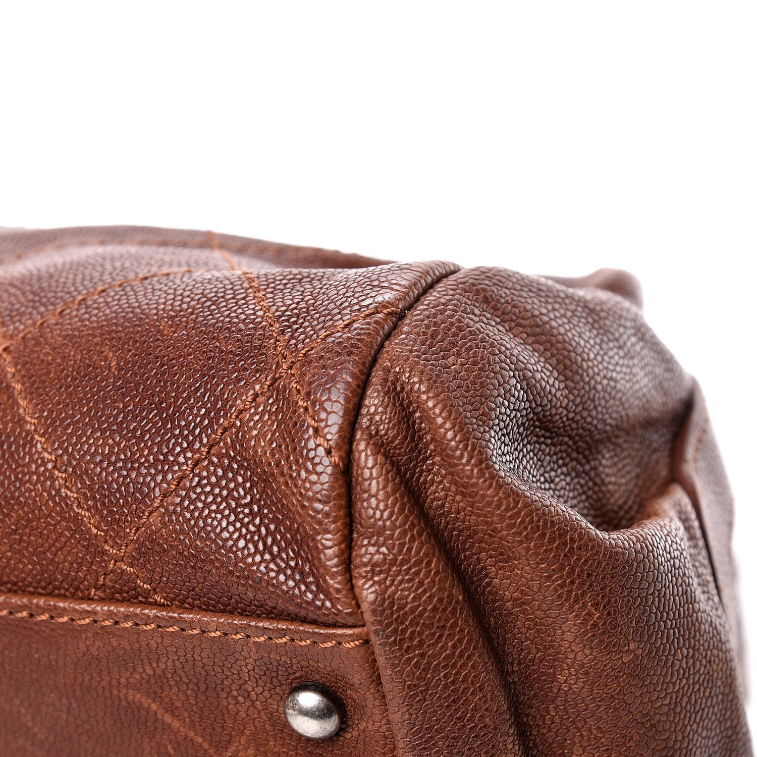 Chanel Caviar Small Outdoor Ligne Doctor Bag Brown 10 of 16