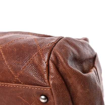 Chanel Caviar Small Outdoor Ligne Doctor Bag Brown 10 of 16