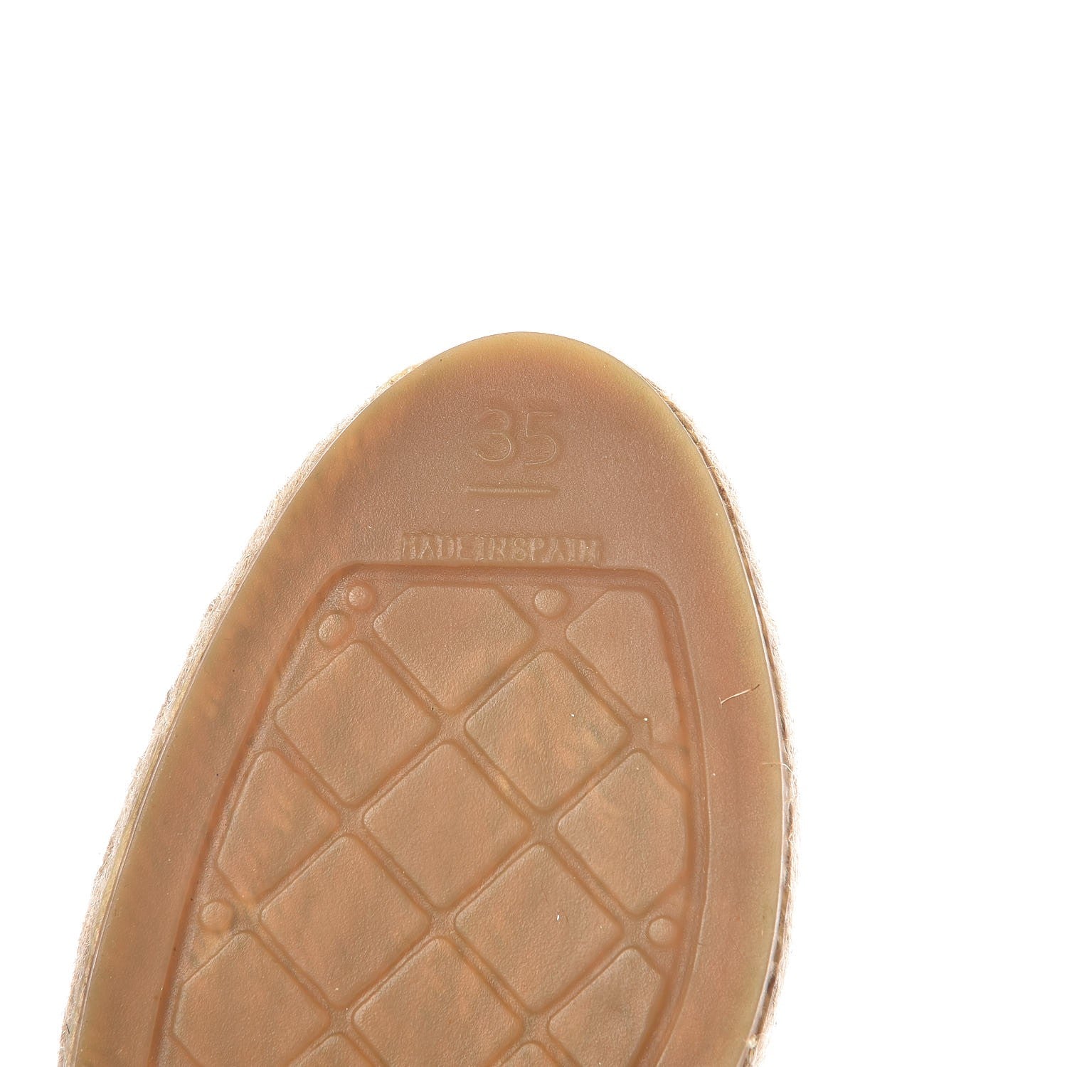 Chanel Lambskin CC Espadrilles 35 Black 6 of 10