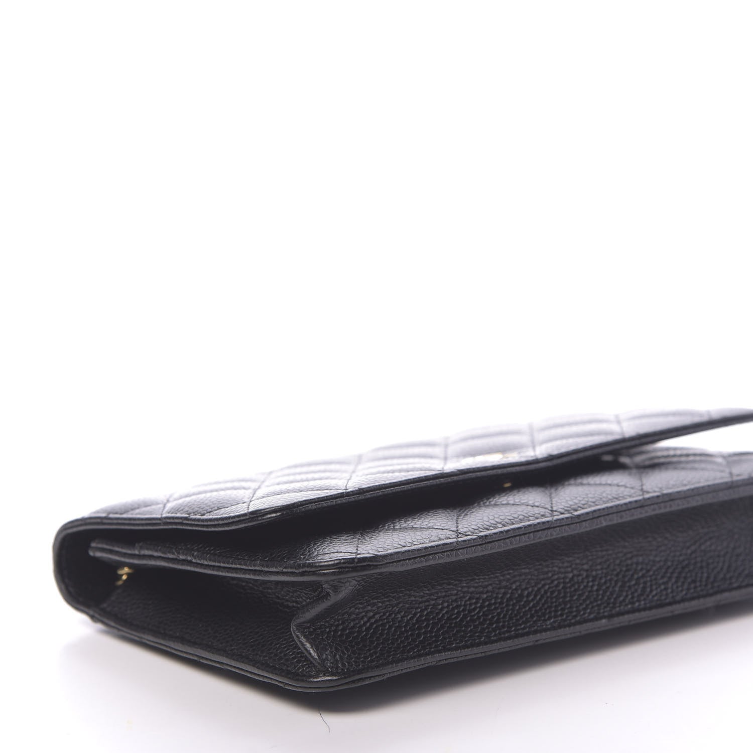 Chanel Caviar Quilted Wallet On Chain WOC Black 9 of 12