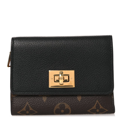 Louis Vuitton Monogram Victorine On My Side Wallet Black 1 of 7