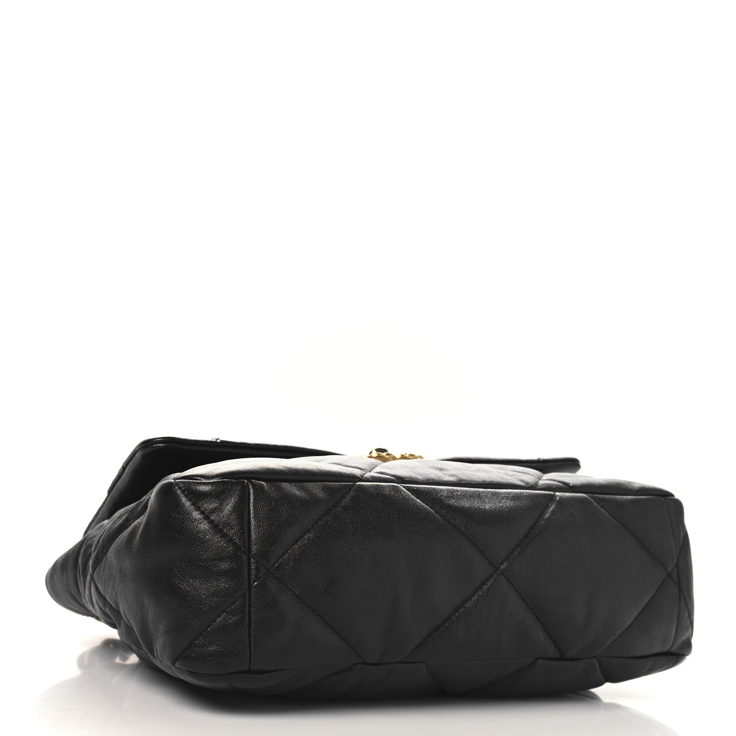 Chanel Lambskin Quilted Large Chanel 19 Flap Black 4 of 11
