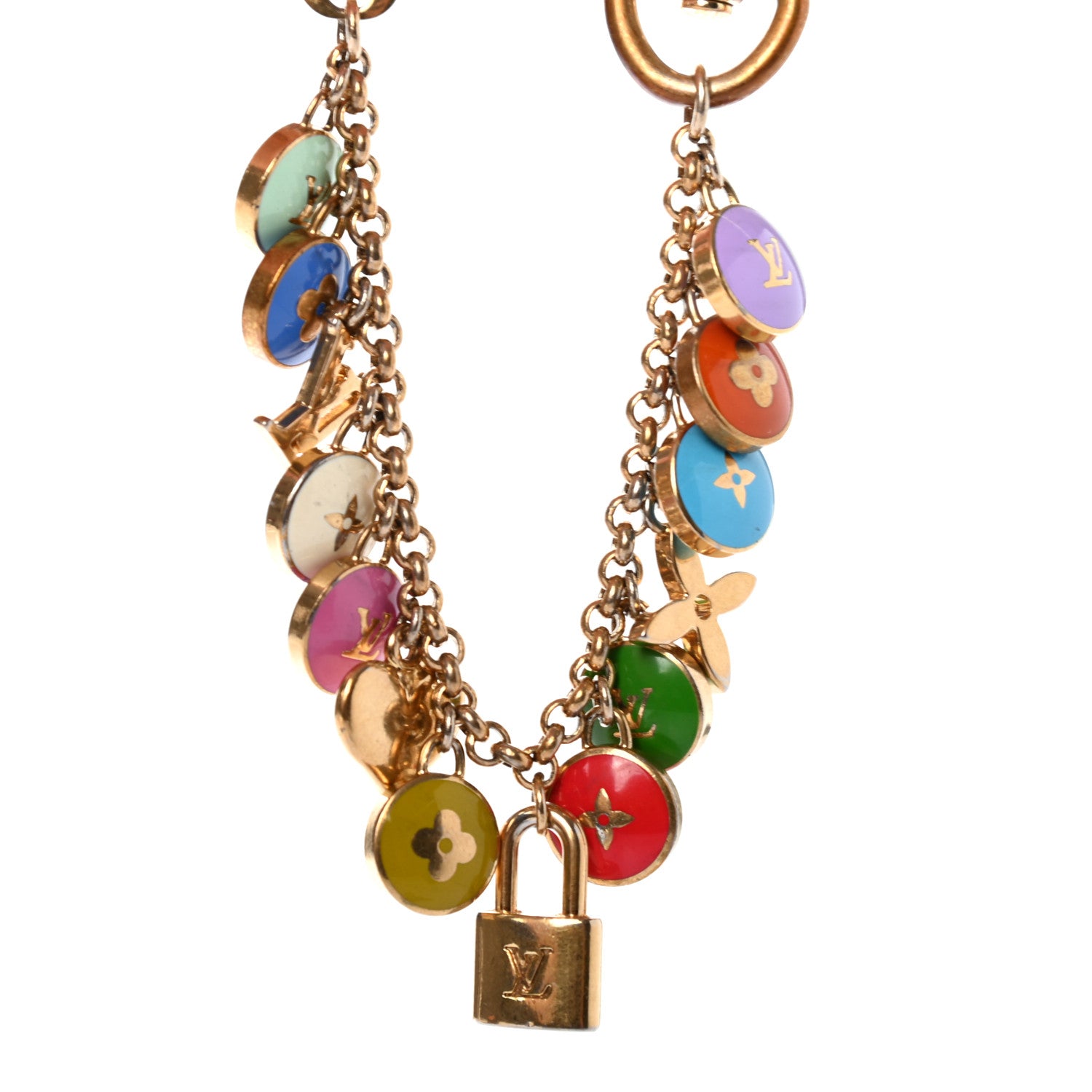 Louis Vuitton Pastilles Key Chain Bag Charm Multicolor 5 of 5