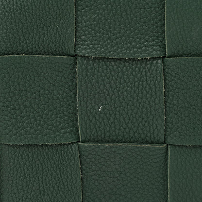 Bottega Veneta Grained Calfskin Maxi Intrecciato Cassette Crossbody Bag Raintree Green 11 of 11