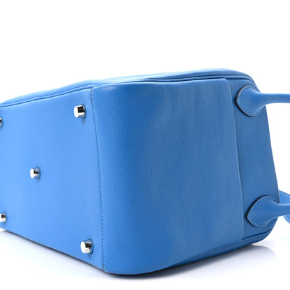 Hermes Evercolor Lindy 30 Bleu Hydra 10 of 10