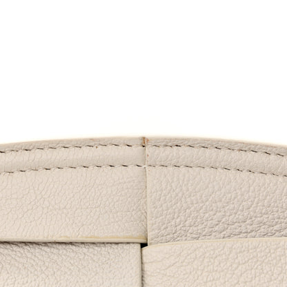 Bottega Veneta Grained Calfskin Maxi Intrecciato Mini Arco Bianco 11 of 12