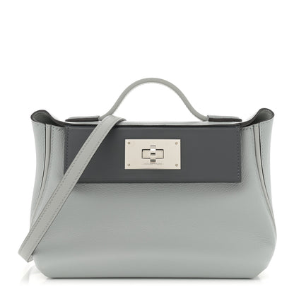 Hermes Evercolor Swift 21 24/24 Bleu Glacier Etain 1 of 11