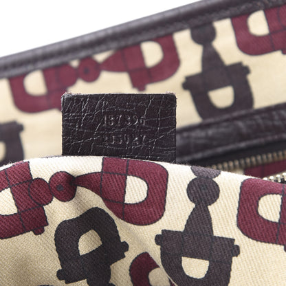 Gucci Monogram Medium Jolicoeur Tote Dark Brown 7 of 15