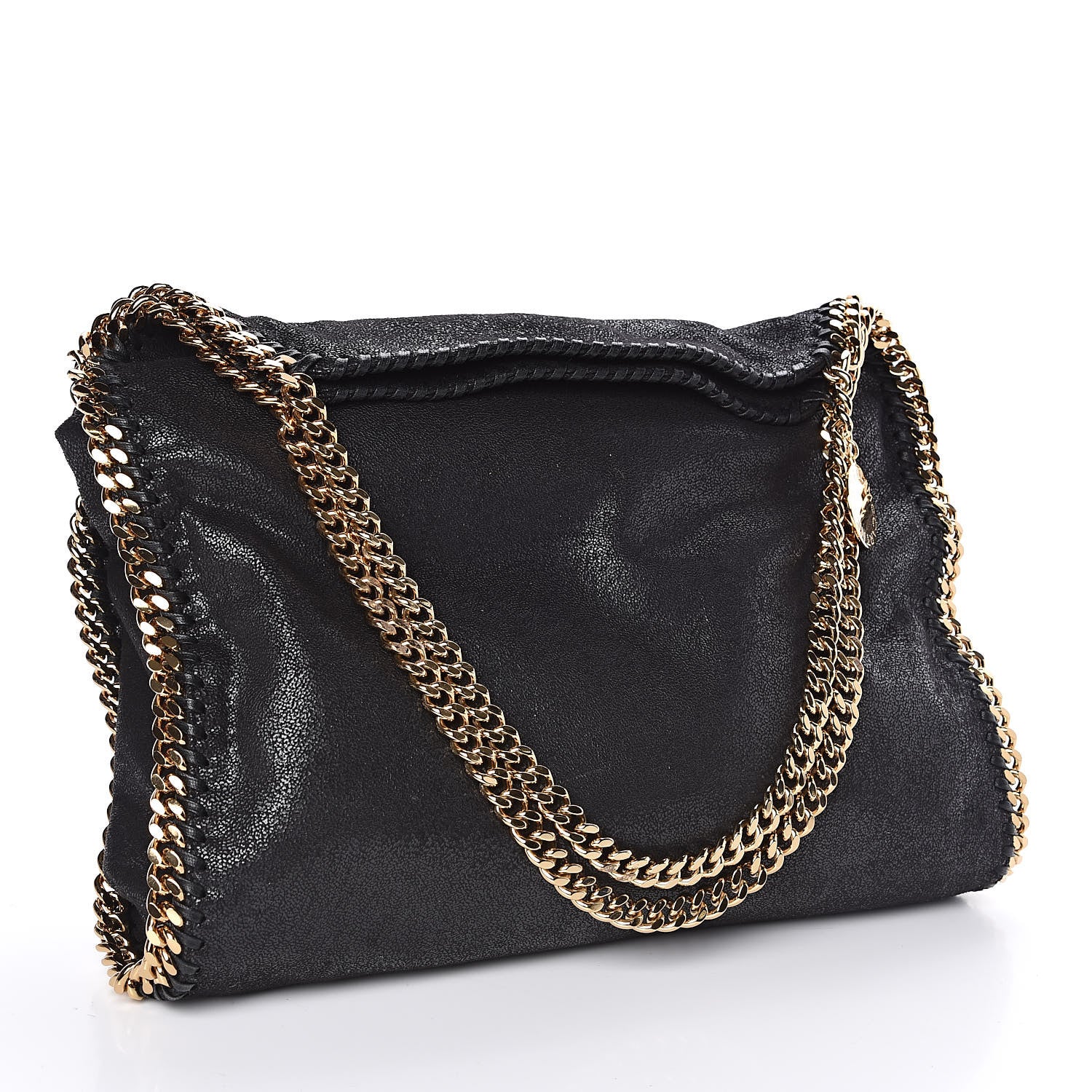Stella McCartney Shaggy Deer Small Falabella Tote Black 3 of 10