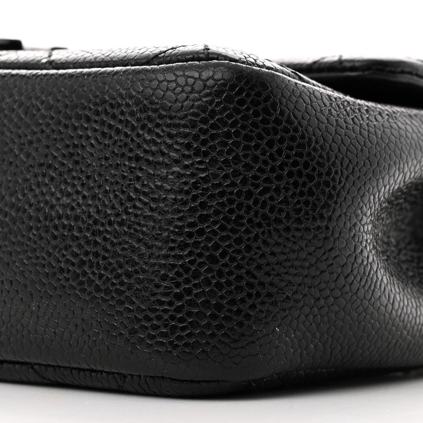 Caviar Quilted Incognito Mini Square Flap Black