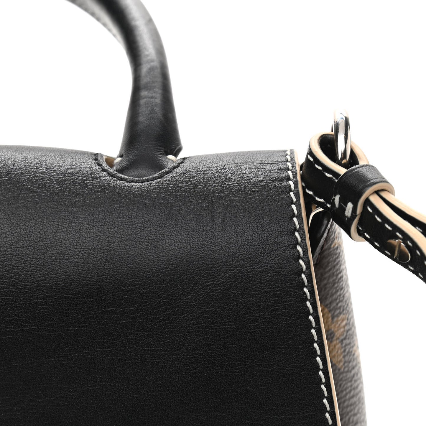 Calfskin Monogram Chain It Bag PM Black