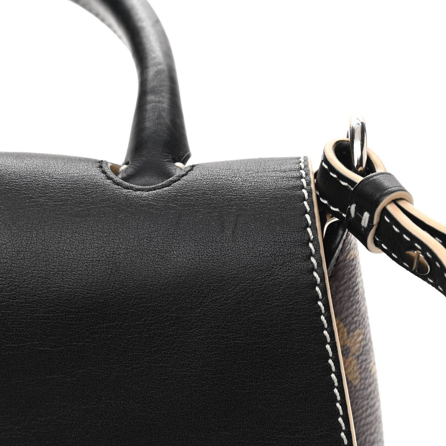 Louis Vuitton Calfskin Monogram Chain It Bag PM Black 11 of 12
